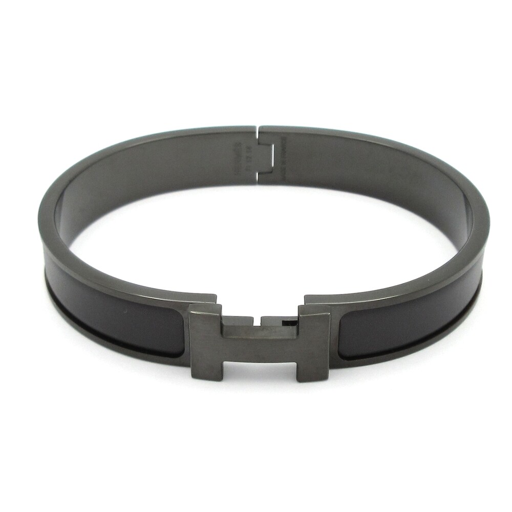Hermès Click H So Bangle Black Hardware Ceramic - Picture 1 of 6